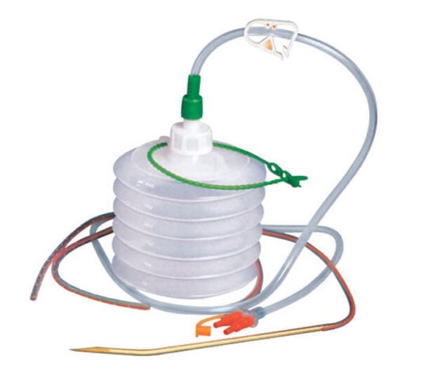 SYSTÈME DE DRAINAGE MÉDICAL 800ML / LA-MED
